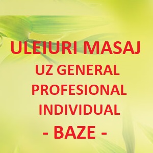 Uleiuri masaj uz general / profesional / individual - BAZE